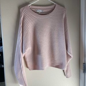 Pink sweater